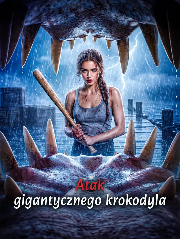 Atak gigantycznego krokodyla