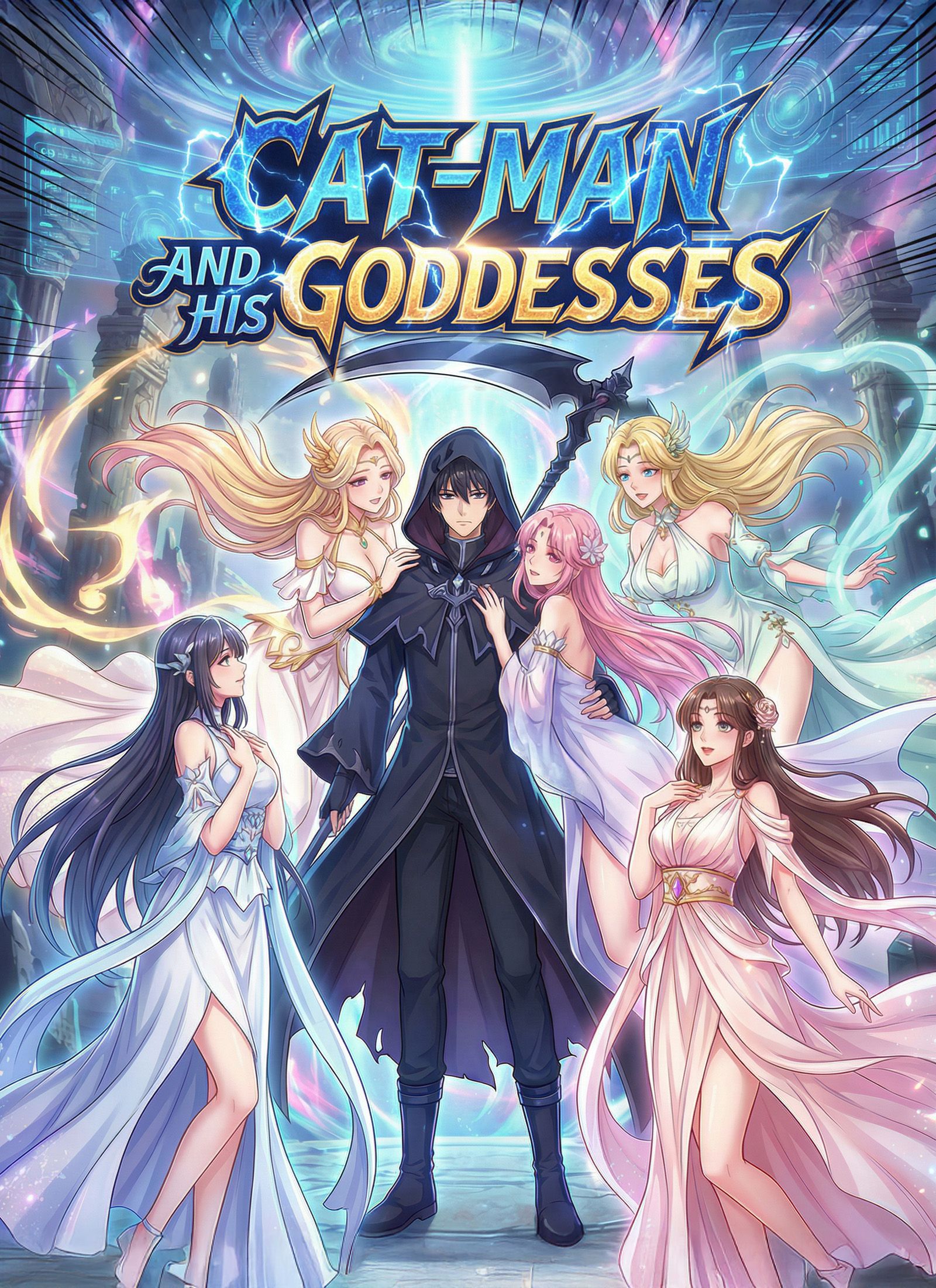 [Dubbed]Cat-Man and His Goddesses