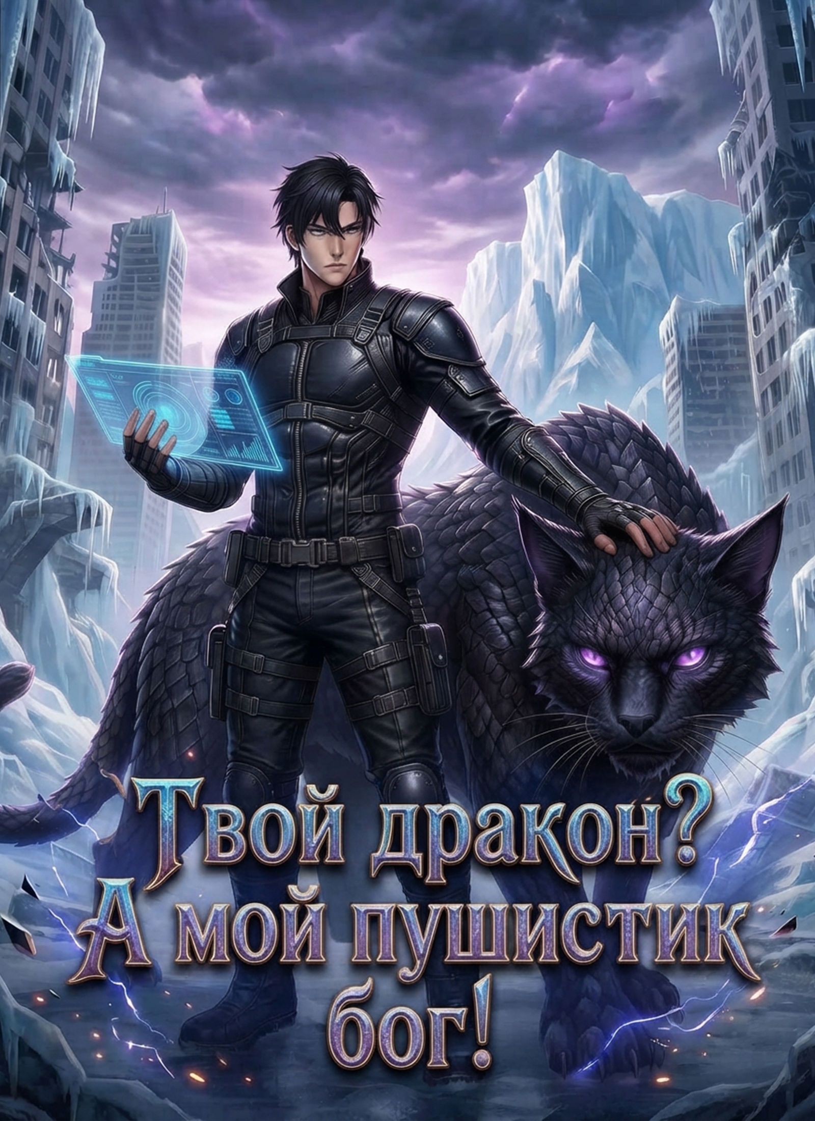 [Дубляж]Твой дракон? А мой пушистик бог!