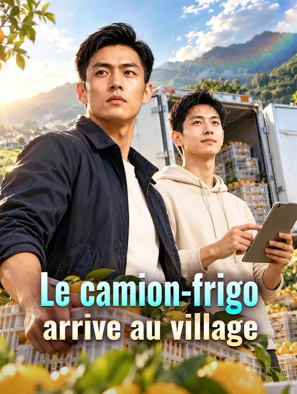 Le camion-frigo arrive au village