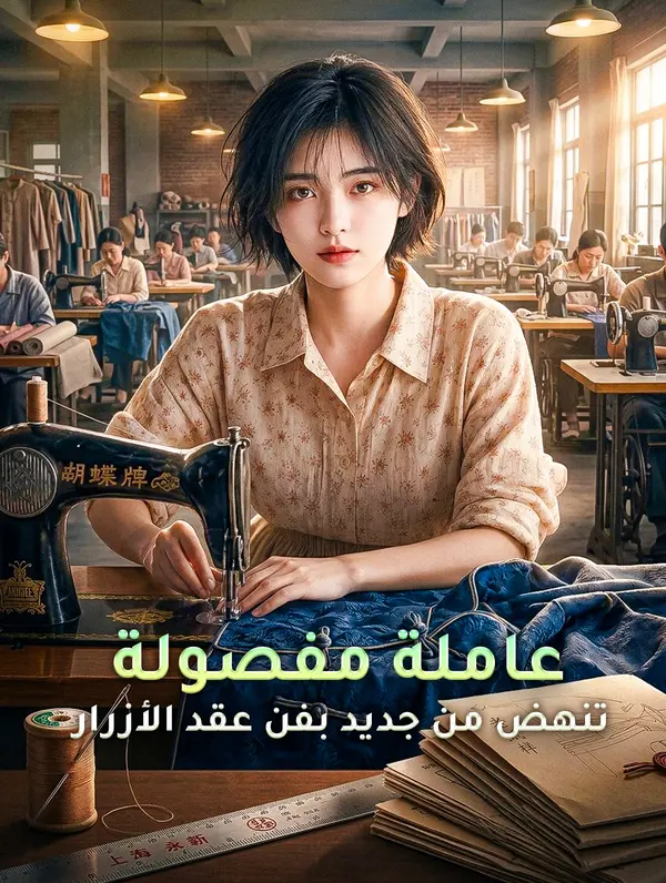 عاملة مفصولة تنهض من جديد بفن عقد الأزرار